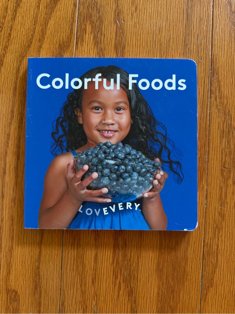 Colorful Foods Kids Board Book - Blue by Lovevery